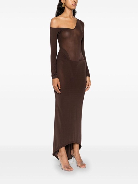 scoop-neck maxi dress