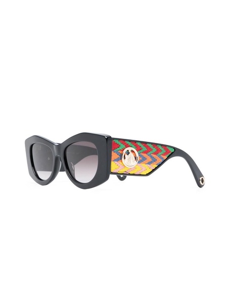 Curb logo-plaque sunglasses