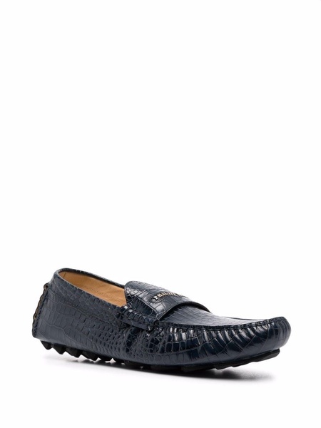 lug sole leather moccasin