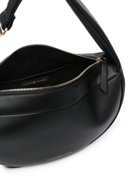 Contemporary smooth-grain shoulder bag