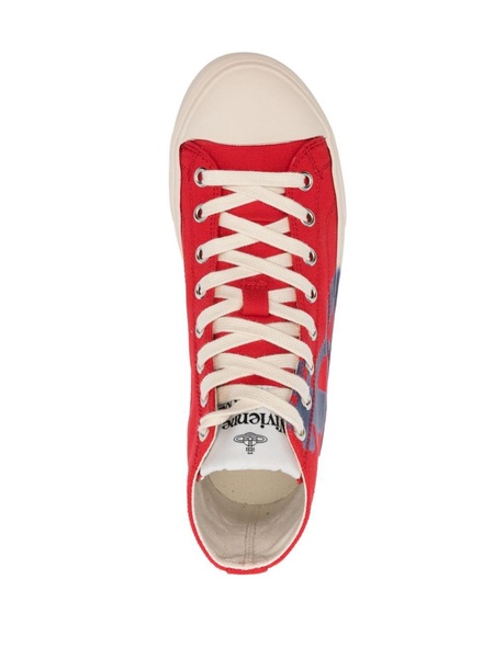 Plimsoll high-top canvas