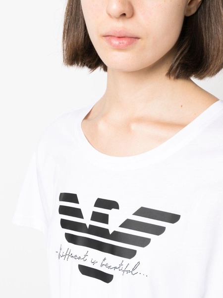 logo-print cotton T-shirt 