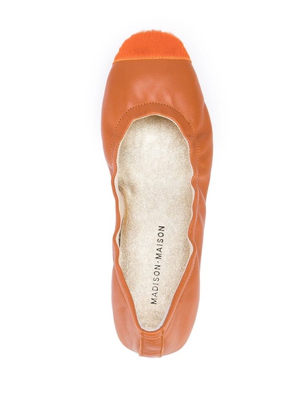 elasticated ballerina shoes