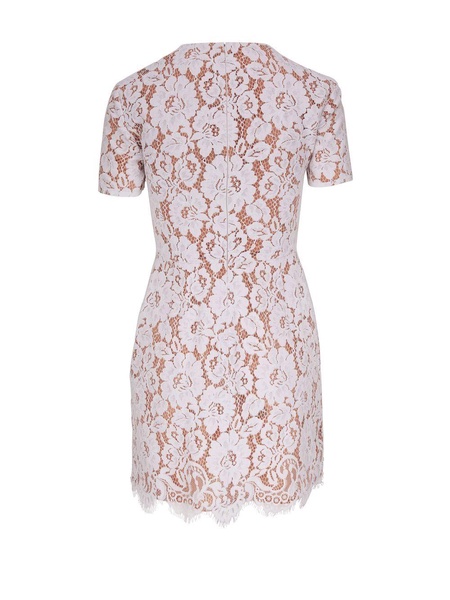 floral lace mini dress