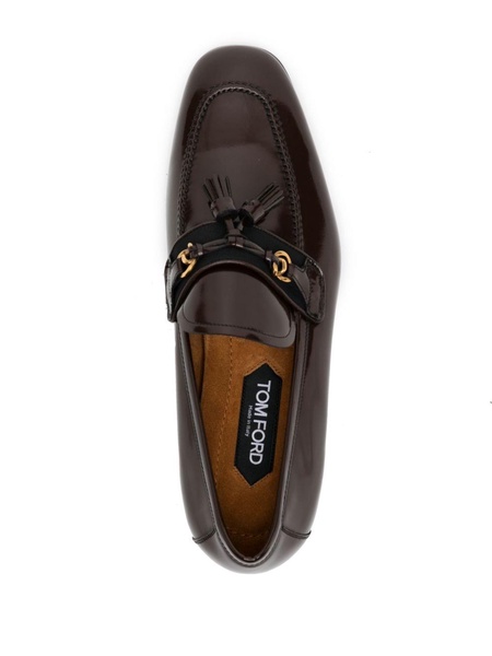 Sean tassel-detail leather loafers