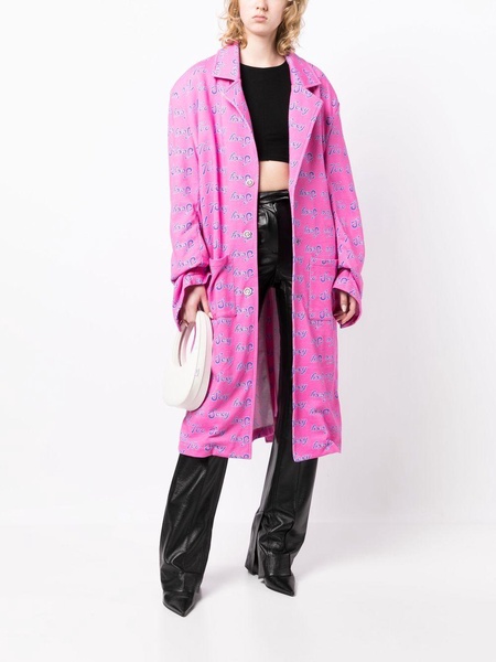 Too Sexy-print coat 