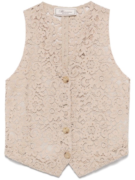 embroidered lace waistcoat