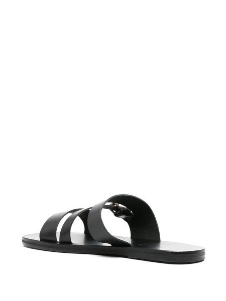 Ifiklis flat leather sandals