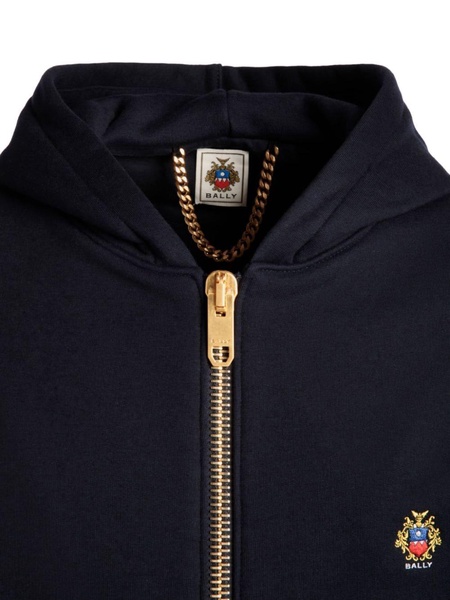 x Adrien Brody logo-embroidered hoodie 