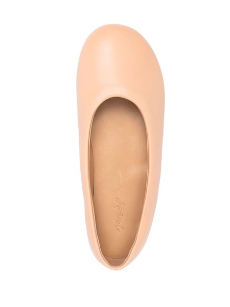 leather ballerina shoes 