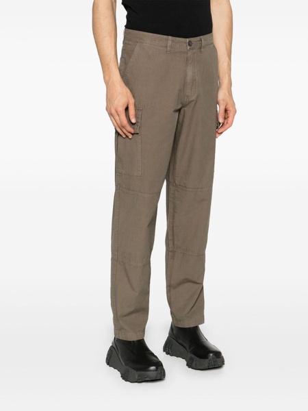 mid-rise cargo trousers