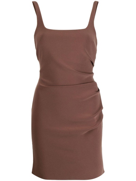 Karina ruched mini dress