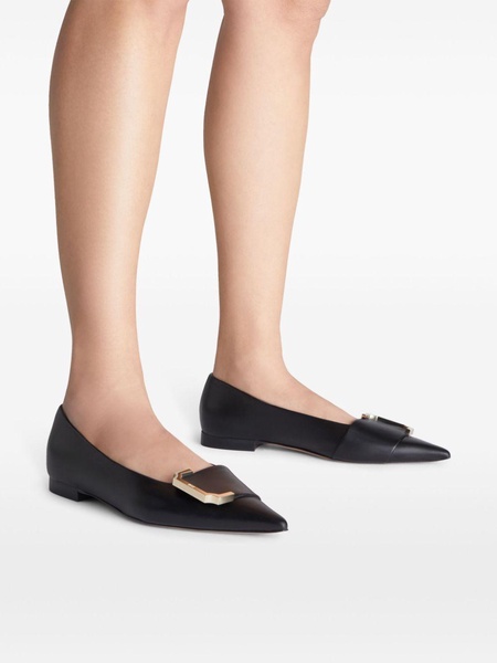 Hayes leather flats