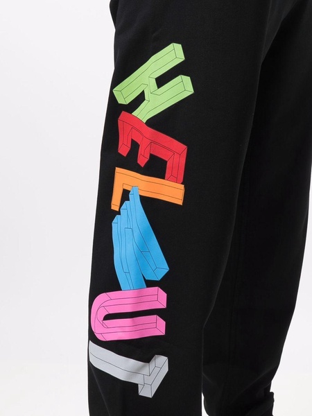 3D logo track pants