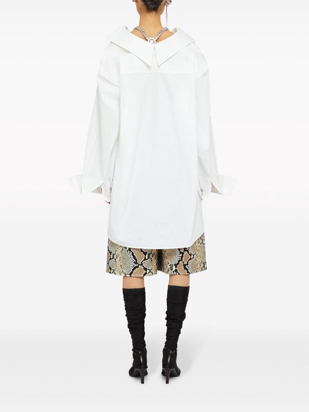 oversized cotton shirt