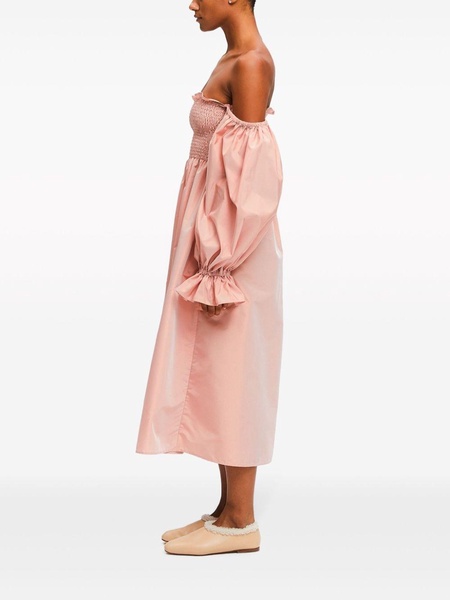 Atlanta off-shoulder midi dress