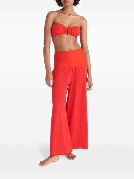 Dao wide high-waisted trousers