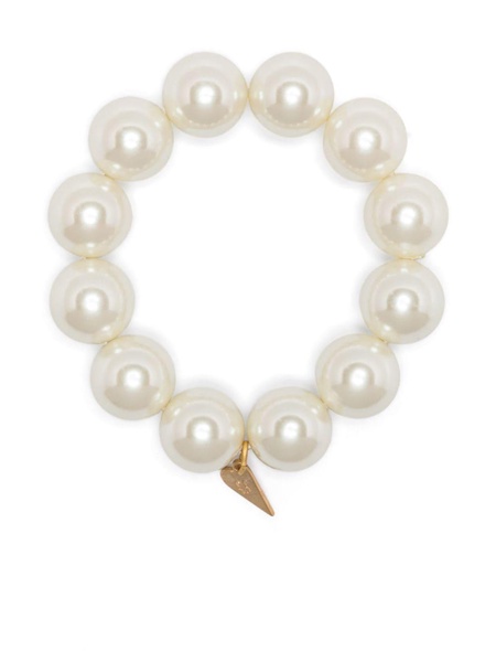 faux-pearl bracelet