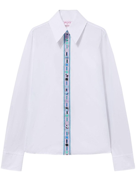 Vivara-print cotton shirt