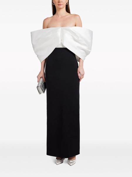 Filippa off-shoulder gown