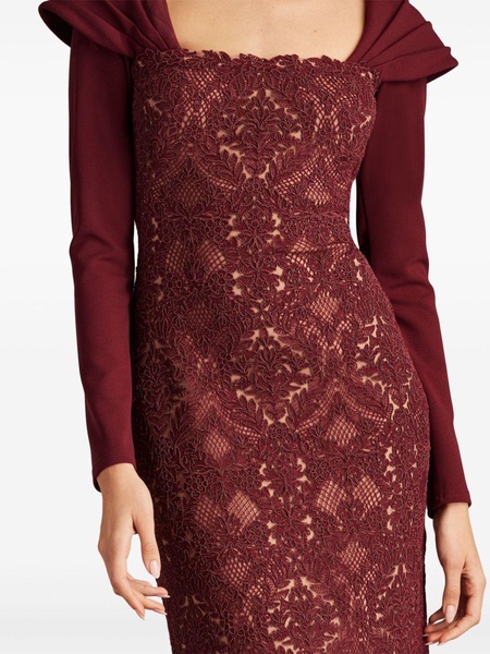 embroidered-lace dress