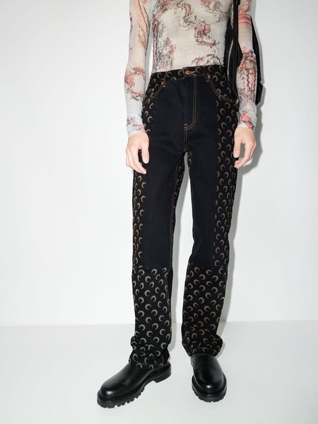 Regen Crescent Moon straight-leg jeans