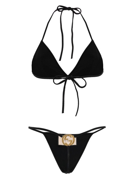 Black Interlocking G Bikini