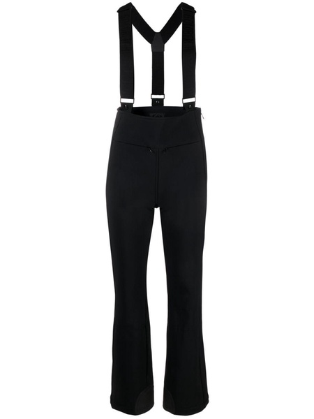 High End logo-strap trousers