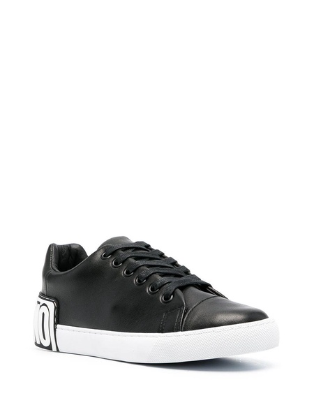 low-top logo heel sneakers