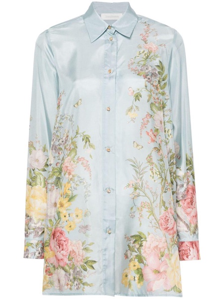 Zimmermann 'Waverly Relaxed' Silk Shirt