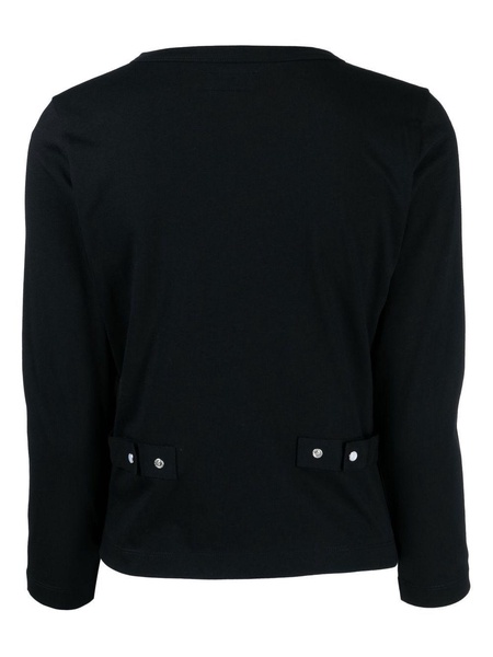 Le Classique press-stud cardigan