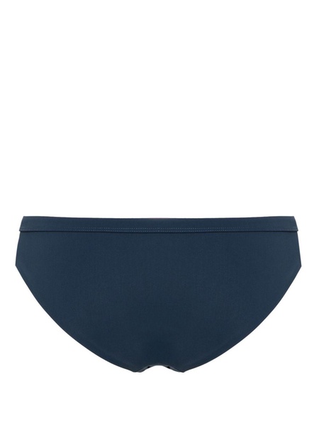 elasticated-waistband bikini bottom