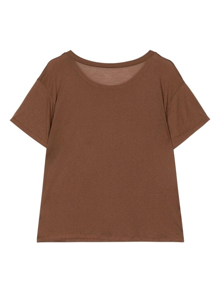 stud-detailing round-neck t-shirt