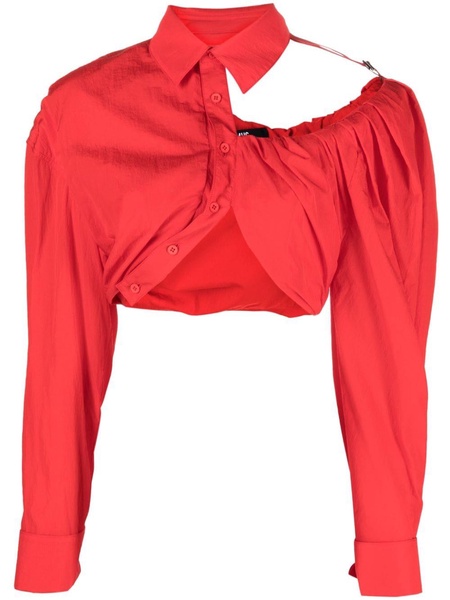 La Chemise Galliga cropped shirt