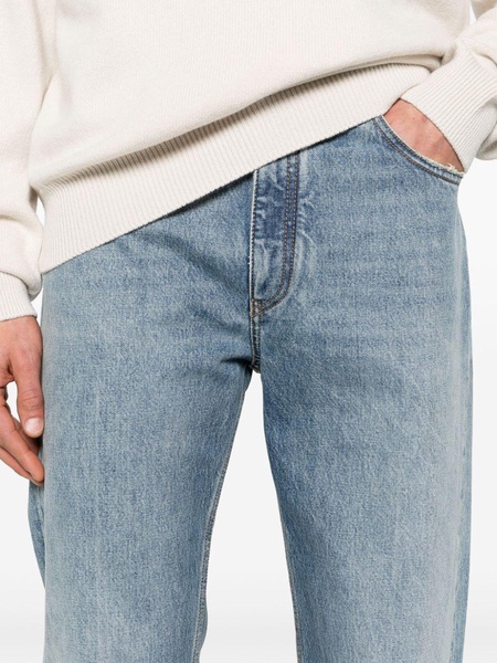 Fred mid-rise straight-leg jeans