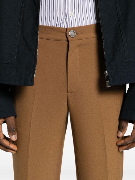 tapered tailored trousers