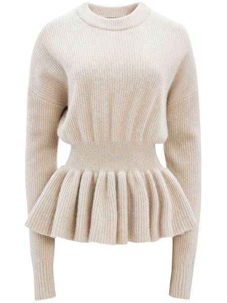 Vido peplum-waist jumper