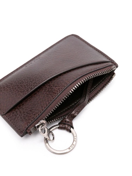 keyring leather cardholder