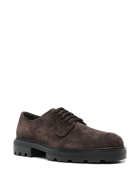 lace-up derby shoes