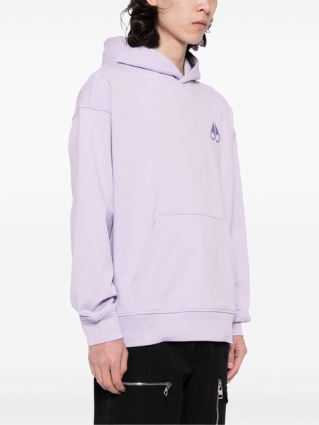 Serge logo-embroidered hoodie