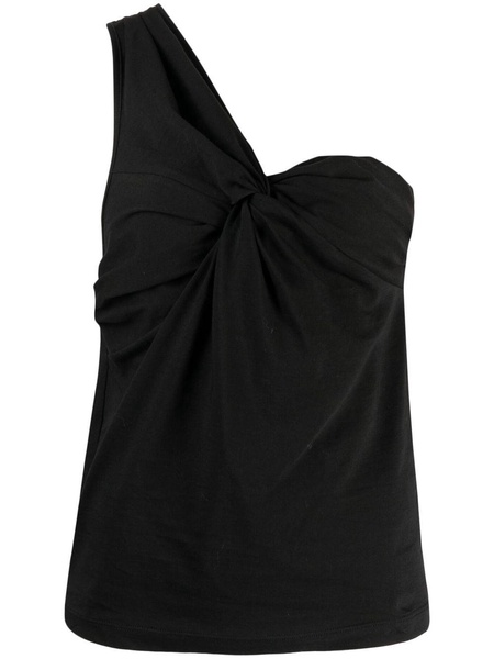 twisted one-shoulder vest top