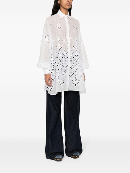 broderie anglaise shirt