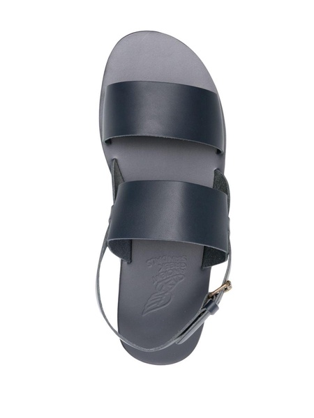 Irodotos flat leather sandals