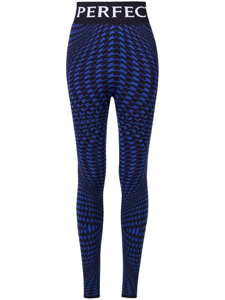 jacquard ski leggings