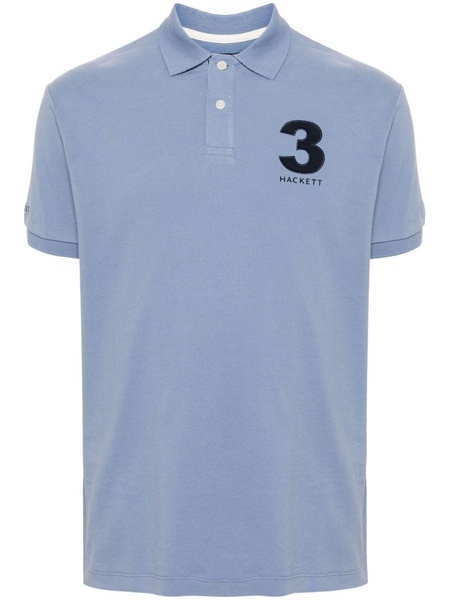 short-sleeve cotton polo shirt