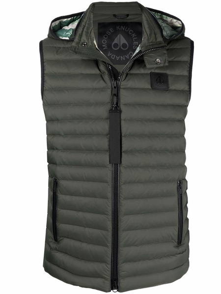 Riggin hooded down gilet