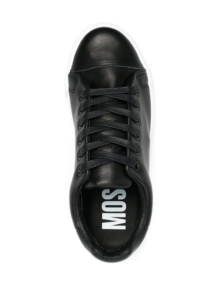 low-top logo heel sneakers