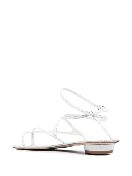 strappy leather sandals