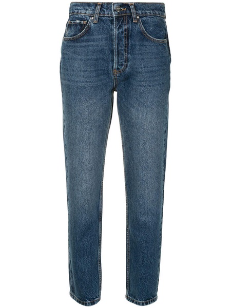 Sonya high-rise straight jeans