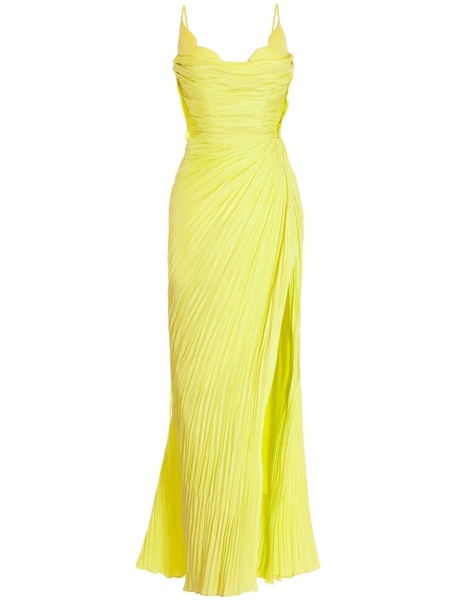 Leonie draped maxi dress